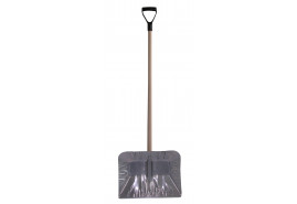 AL snow shovel JAD, 490x370 mm with handle 