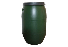 barrel 120 l for water with lid 