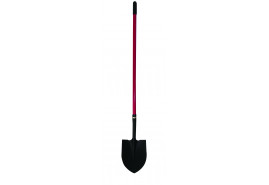 shovel pointed with fiberglass handle