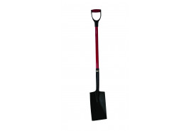 square spade with fiberglass handle 