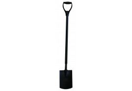 square spade with metal handle 