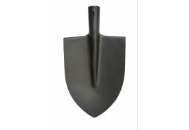pointed spade without handle, black, 200x300 mm