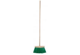 broom industrial colorful with handle