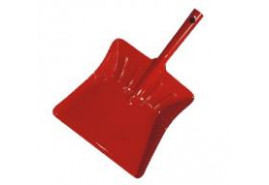 dustpan colored varnish red
