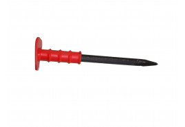 stonemason's cutter pointed with cover PVC, length 300 mm