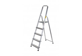 step ladder Al 1x5 one-sided with handle 