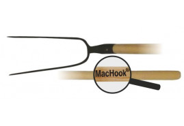MacHook fork 2 tines with handle 130 cm black