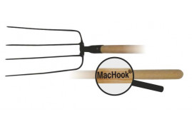 MacHook fork 4 tines with handle 130 cm black