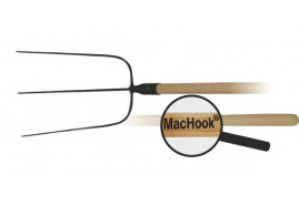 MacHook fork BAV. 3 tines with handle 130 cm black